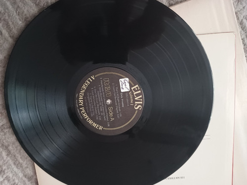 Lp Elvis Presley - A Legendary Performer - Vol. 1 Importado (Usado)