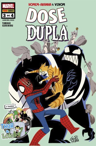 Marvel Dose Dupla Vol. 3 (de 4), de Tamaki, Mariko. Editora Panini Brasil LTDA em português, 2022