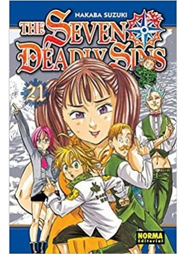 The Seven Deadly Sins 21: The Seven Deadly Sins 21, De Nakaba Suzuki. Serie 21 Editorial Norma Comics, Tapa Blanda, Edición 1 En Español, 2018