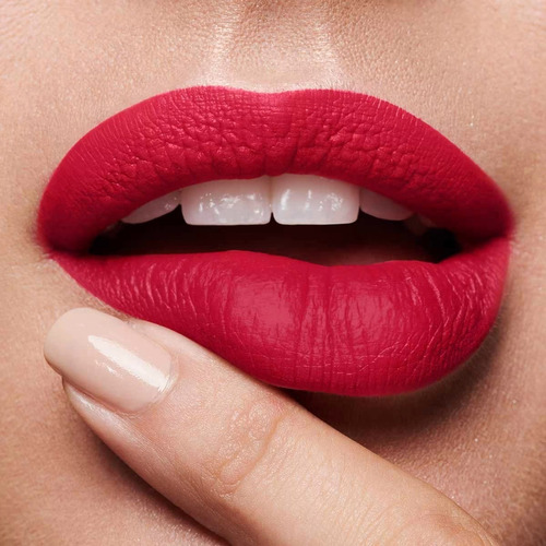 Imagen 3 de 8 de Labial Liquido Mate Terciopelo Apple Coral Ultra Fijacion
