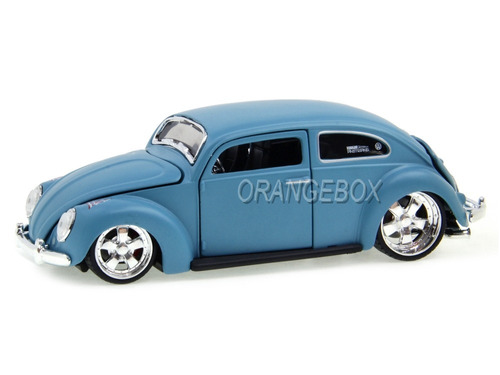 Volkswagen Fusca Tunning 1:24 Maisto Série Outlaws Azul