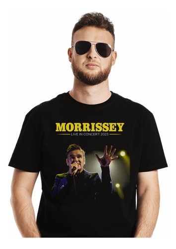 Polera Morrissey Chile Tour 2023 Live In Concert Pop Impresi