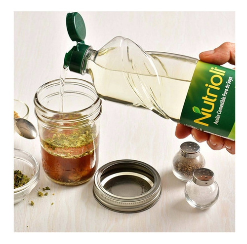 Aceite Comestible Puro De Soya Nutrioli Con 3 Piezas De 946m