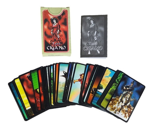 Tarot Cigano 36 Cartas + Livreto