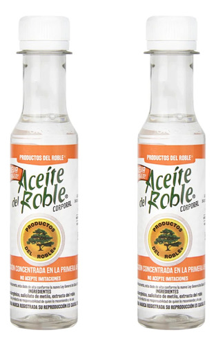 Aceite Del Roble 150 Ml. Del Roble Paquete De 2