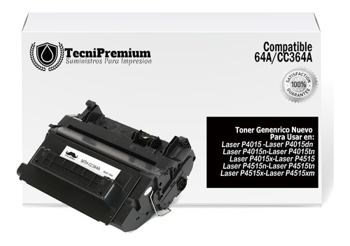 Toner Generico 64a | Imp P4015 P4015dn P4515 P4515tn P4515x