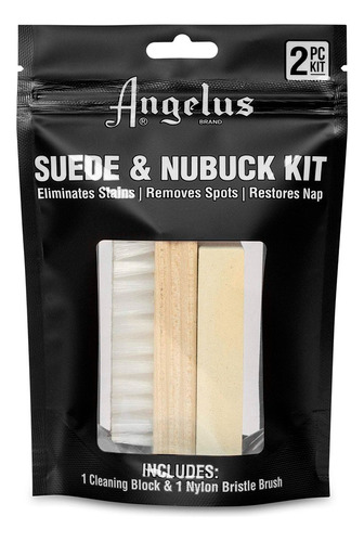 Kit Angelus Suede & Nubuck (cepillo Y Goma Limpiadora)