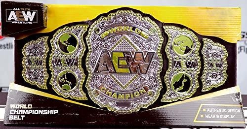 Campeonato Del Mundo De Aew - Aew Jazwares Cinturón Vqpce