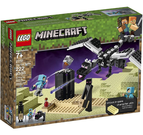 Imagem 1 de 5 de Lego Minecraft A Batalha Final 21151