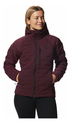 Campera Mhw Stretchdo.hoody Mujer (cocoa Red)
