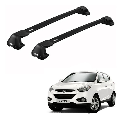 Rack Bagageiro Thule Evo Edge Hyundai Ix35 Suv 10 Em Diante