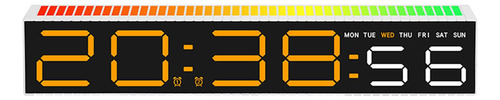 Relógio Digital, Fáceis , Presentes Luz Amarela