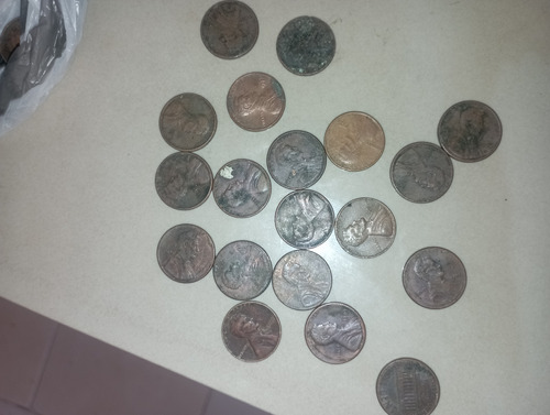 Monedas Americana De Lincoln 