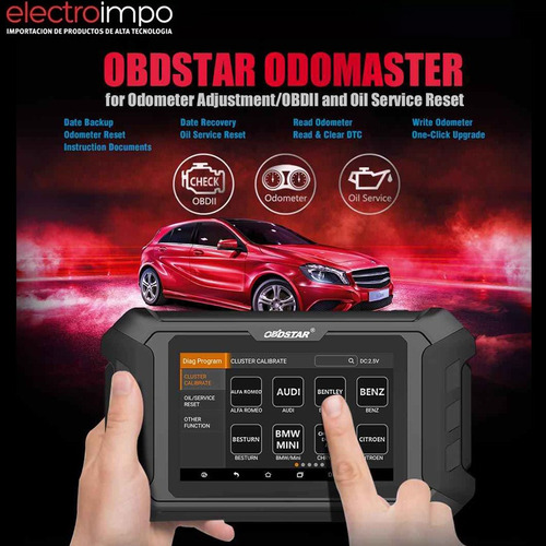Imagen 10 de 11 de Programador Obdstar Odomaster Automotriz Tableros Obd2 Ctas