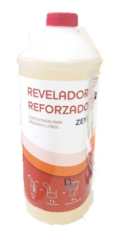 Revelador Reforzado Zeyco Rx Botella De 1 Litro Rinde 5 L )