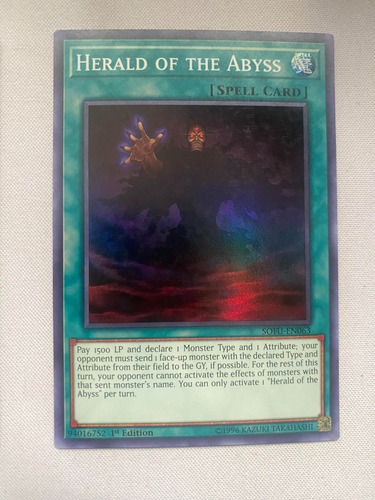 Herald Of The Abyss Super Yugioh