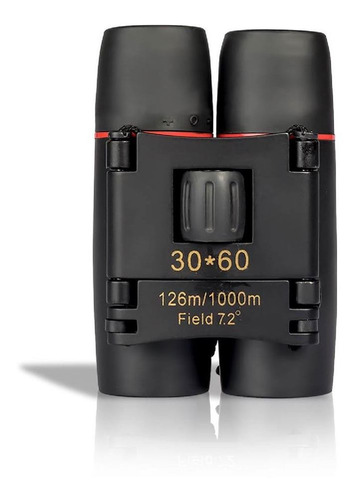 Binocular Largavista Prismaticos Mini 1000 Mts Caza Avistaje Color Negro