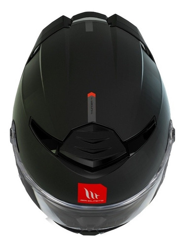 Imagen 4 de 6 de Casco Mt Thunder 4 Sv Negro Mate
