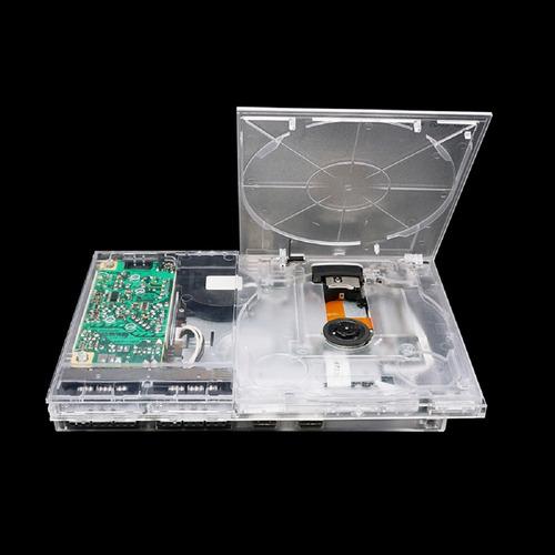 Carcaça P/ Playstation 2 Translucido Ps2 Shell Substituição