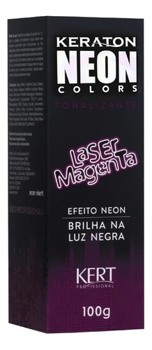 Keraton Tonalizante Neon Color Magenta Laser 100g