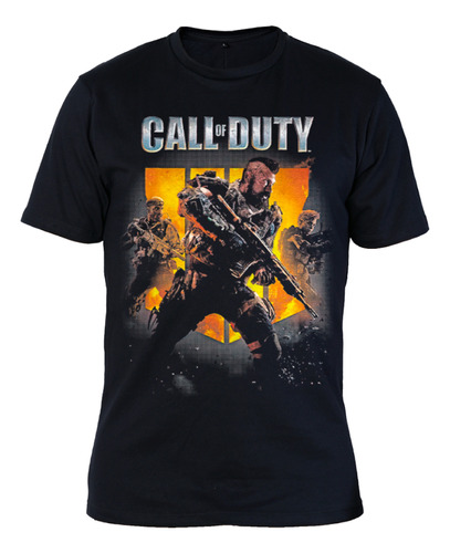 Remera Algodon Premium - 0416 Videojuegos 7 - Call Of Duty