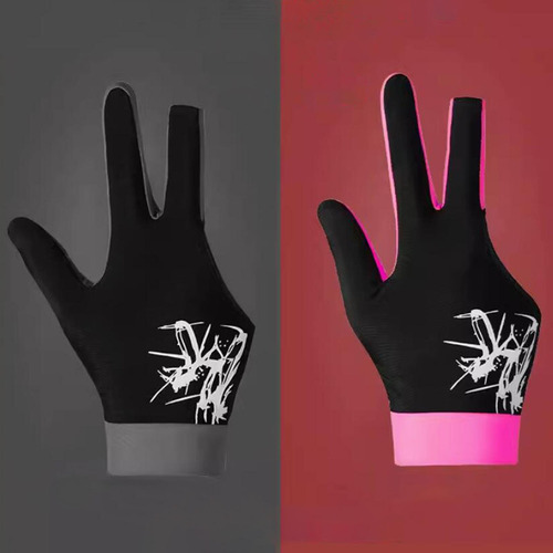 5 Guante De Billar De 3 Dedos, Guantes De Juego Empalme