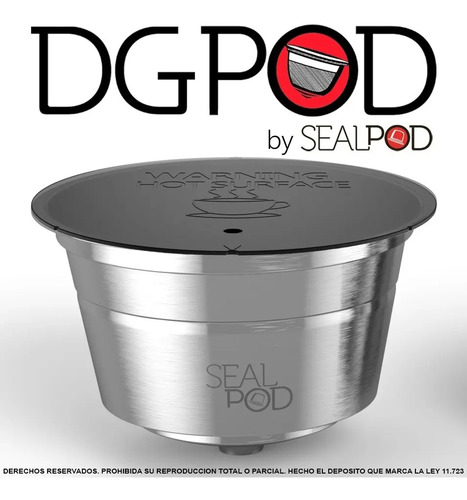 Capsula Recargable Acero Inoxidable Dgpod Para Dolce Gusto | Envío gratis