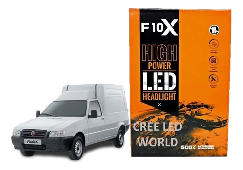 Luces Cree Led F10x Csp Fiat Fiorino (instalación) 