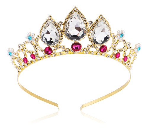 Tiaras Princess Crown Bling Bling Para Niñas Modelo Catwalk