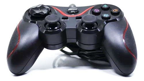 Mando Para Play 3 Ps3 Con Vibración Conexión Cable Usb