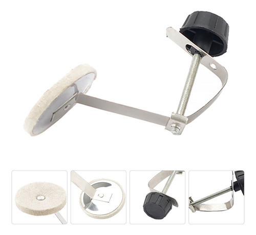 Set Profesional Drum Mute Pad Set Y Accesorios Para Bombo