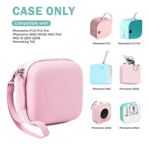 Carrying Case Procase For Sticker Printer Phomemo M02 P12