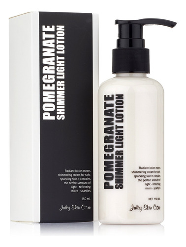 Glitter Up! Secret Body Cream - Pomegranate Shimmer Light Lo