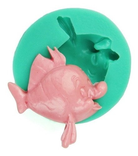 Molde Silicón Fondant/ Pasta/ Resina/ Flounder