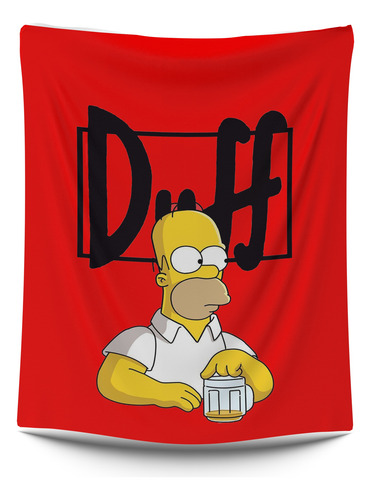The Simpsons - Frazada Individual Personalizable