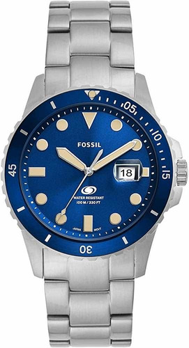 Reloj Fossil Blue Fs5949 Para Hombre Nuevo Original