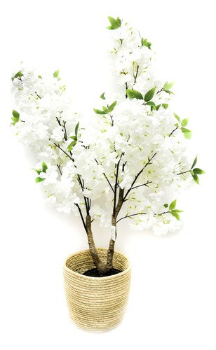 Arbol Sakura- Cerezo 100cm-plantas Y Flores Artificiales