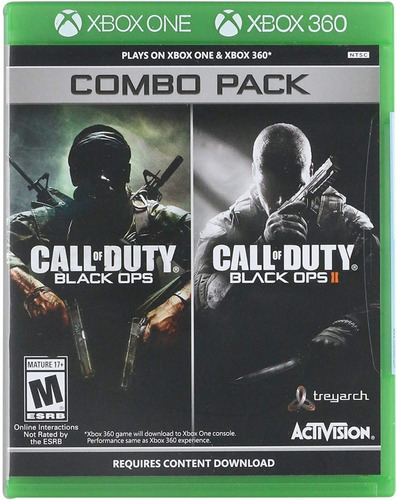Call Of Duty  Black Ops 1 Y 2 Combo Pack Xbox 360 / One