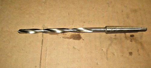 19/64 8in Oal 1mt High Speed Steel Slow Spiral Taper Sha Cck