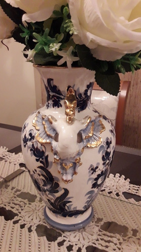 Imagem 3 de 6 de Vaso Porcelana Esmaltada Antiquíssimo Da Década De 50!!