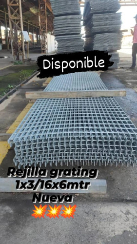 Rejilla Grating 1  X 3/16  X 6mm Nueva