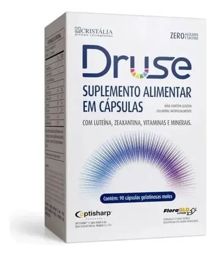Druse Com 90 Cápsulas Cristália Vitaminas Suplemento Alimentar