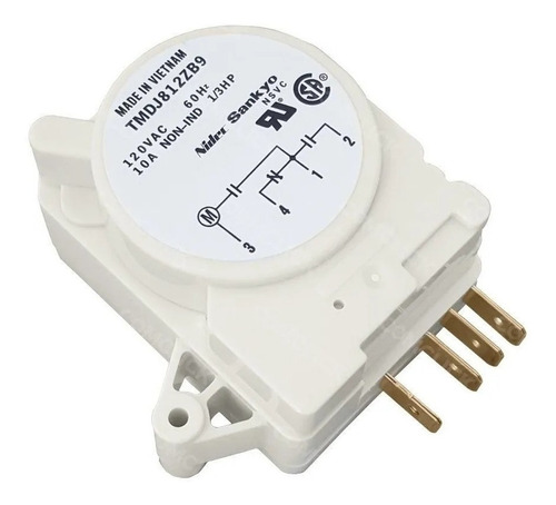 Timer Degelo Geladeira Electrolux 110v Df34/ 35/ 36 64484483