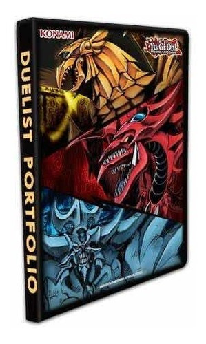 Yugioh - 9 Pocket Carpeta  Slifer Obelisco Raoficial Konami