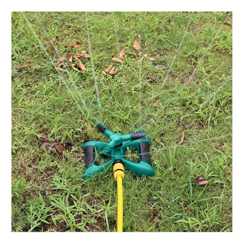 Aspersor De Jardín Rotativo Para Riego Automático 360 Grados