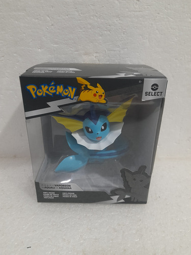 Pokemon Select Vaporeon 10 Cm Jazwares Eevee Nuevo No Funko (Usado)