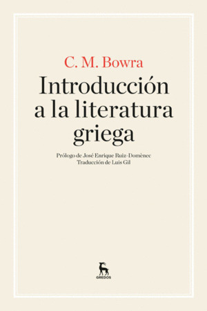 Libro Introducción A La Literatura Griega