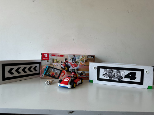 Nintendo Swicht Mario Kart Home Circuit En Caja Completa 