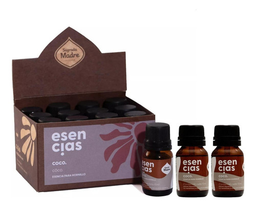 Aceites Esenciales De Coco Sagrada Madre Pack X 3 Unidades