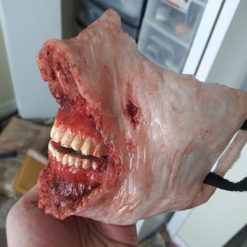 Disfraz Terrorífico De Látex Para Halloween Con Máscara De Z